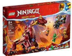 LEGO NINJAGO - LE DRAGON DE LAVE TRANSFORMABLE DE HEATW #71793

